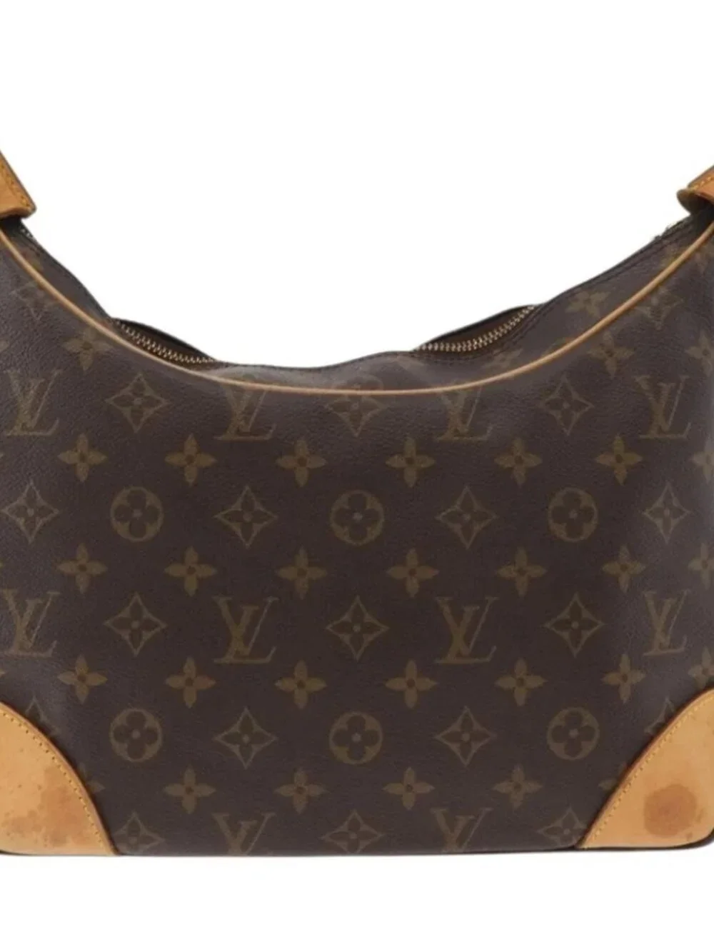 LOUIS VUITTON Monogram Boulogne 30 Shoulder Bag M51265 LV Auth 180270A